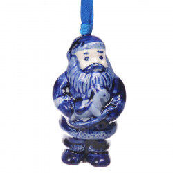 Set of 6 Christmas figures A - X-mas Figurine Delft Blue