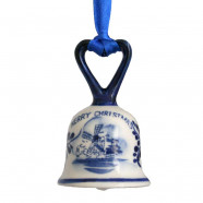 Set of 6 Christmas figures A - X-mas Figurine Delft Blue