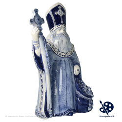 XL Luxury Bishop Saint Nicholas  38cm - Handpainted Delftware
