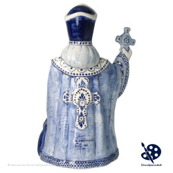 XL Luxury Bishop Saint Nicholas  38cm - Handpainted Delftware