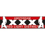 Auto Bumper Stickers Amsterdam Red Light District