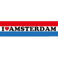 I love Amsterdam - Bumper Sticker