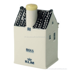 KLM miniatuur huisje nummer 98 - Delfts Blauw