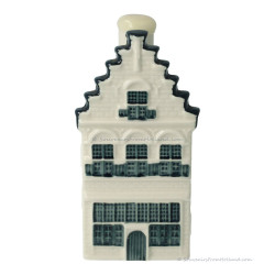 KLM miniatuur huisje nummer 96 - Delfts Blauw