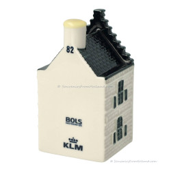 KLM miniatuur huisje nummer 82 - Delfts Blauw