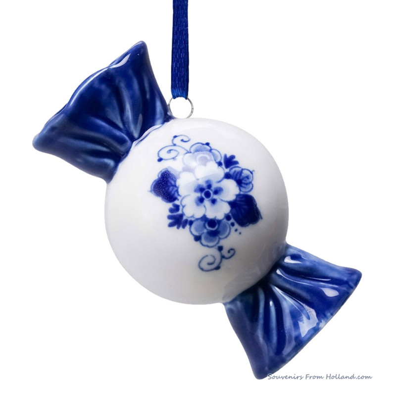 Candy Delft Blue- Christmas Ornaments
