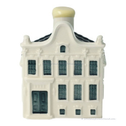 KLM miniatuur huisje nummer 90 - Delfts Blauw