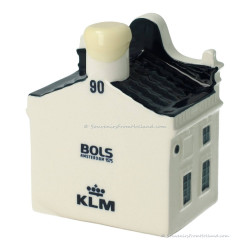KLM miniatuur huisje nummer 90 - Delfts Blauw
