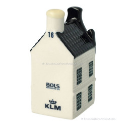 KLM miniatuur huisje nummer 16 - Delfts Blauw