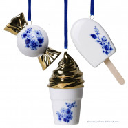 Set of 3 Sweets A - X-mas Figurine Delft Blue