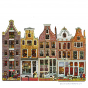Set of 4 MDF Canalhouses E...