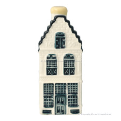 KLM miniatuur huisje nummer 15 - Delfts Blauw