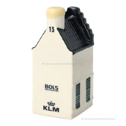 KLM miniatuur huisje nummer 15 - Delfts Blauw