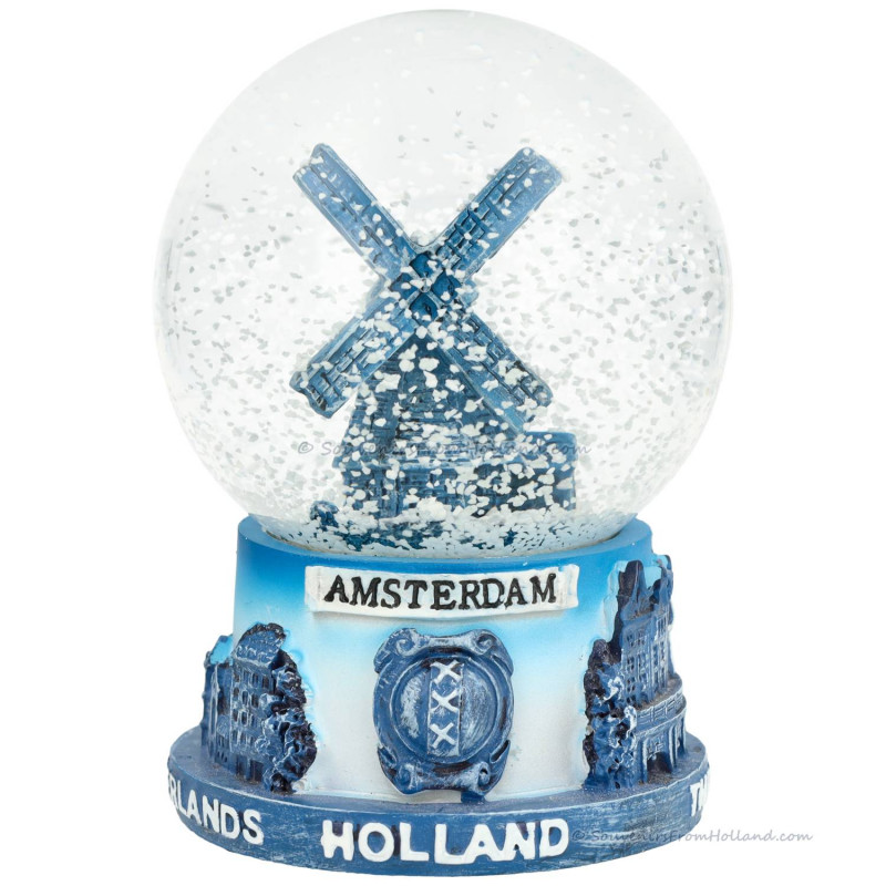 Sneeuwbol – Amsterdam Delfts Blauw (11,5 cm)