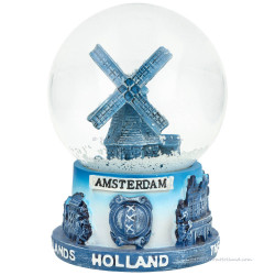 Sneeuwbol – Amsterdam Delfts Blauw (11,5 cm)