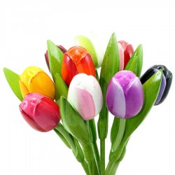 Bunch of Wooden Tulips - Souvenirs • Souvenirs from Holland	